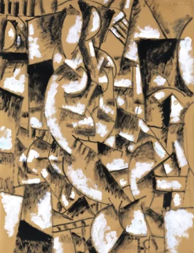 Etude pour Le Modèle nu dans l'atelier by Fernand Leger