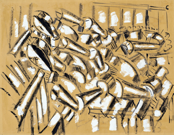 Deux femmes couchées by Fernand Leger