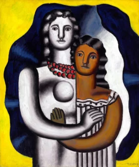 Deux figures by Fernand Leger Deux figures by Fernand Leger