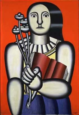 Woman with a Book by Fernand Leger