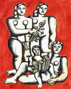 Les Trois Soeurs by Fernand Leger Les Trois Soeurs by Fernand Leger