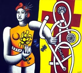Big Julie by Fernand Leger Big Julie by Fernand Leger
