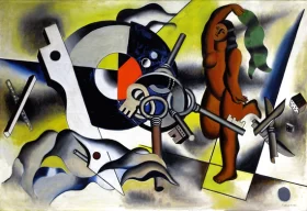 La Femme aux Clés by Fernand Leger La Femme aux Clés by Fernand Leger