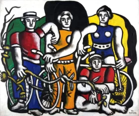 Les Quatres Personnages by Fernand Leger