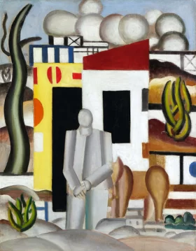 Paysage animé by Fernand Leger