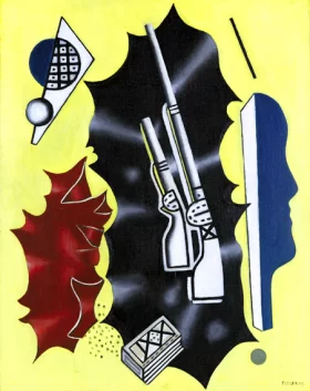 Les deux fusils by Fernand Leger