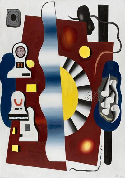 Composition Pour Une Salle à Manger by Fernand Leger, oil painting reproduction on canvas Composition Pour Une Salle à Manger by Fernand Leger