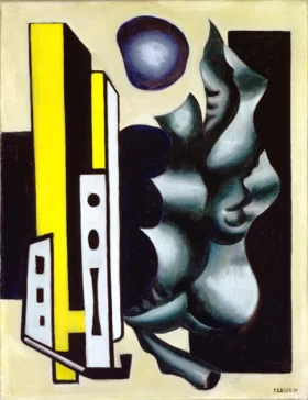 Green Foliage by Fernand Leger