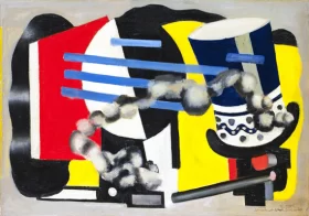 Composition au Chapeau by Fernand Leger Composition au Chapeau by Fernand Leger
