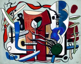 Composition by Fernand Leger Composition by Fernand Leger