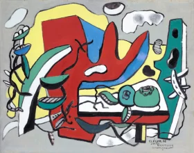 Composition aux deux Fruits by Fernand Leger Composition aux deux Fruits by Fernand Leger