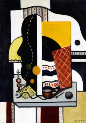Composition à La Pipe by Fernand Leger Composition à La Pipe by Fernand Leger