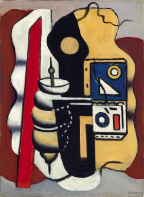 Composition a La Toupie by Fernand Leger Composition a La Toupie by Fernand Leger