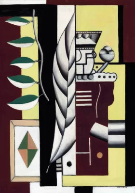 Nature morte au roi de cartes by Fernand Leger Nature morte au roi de cartes by Fernand Leger