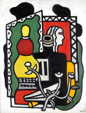 Le Vase Noir by Fernand Leger
