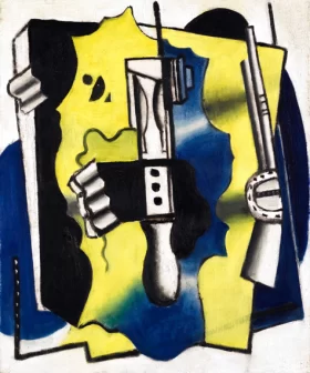 Composition au Fusil by Fernand Leger Composition au Fusil by Fernand Leger