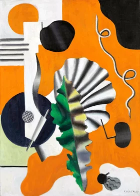 Composition au compas et à la coquille by Fernand Leger Composition au compas et à la coquille by Fernand Leger