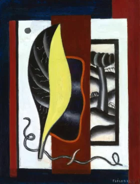 Nature Morte à La Feuille by Fernand Leger