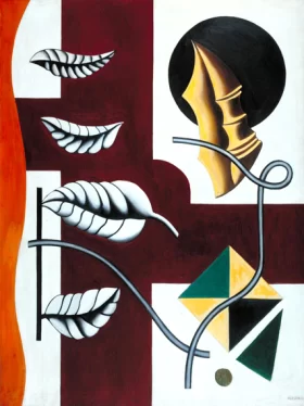 Leaves and Shell by Fernand Leger