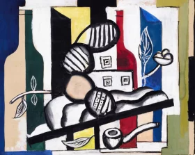 Nature Morte aux Trois Fruits by Fernand Leger Nature Morte aux Trois Fruits by Fernand Leger