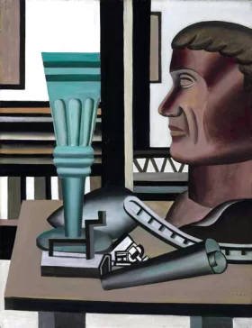 Nature morte au buste by Fernand Leger Nature morte au buste by Fernand Leger