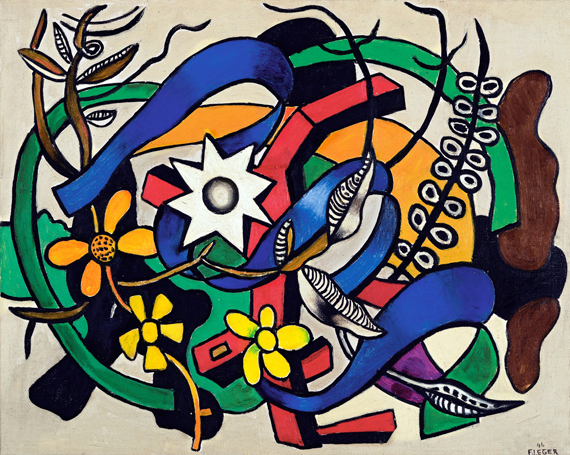 L'etoile Blanche by Fernand Leger
