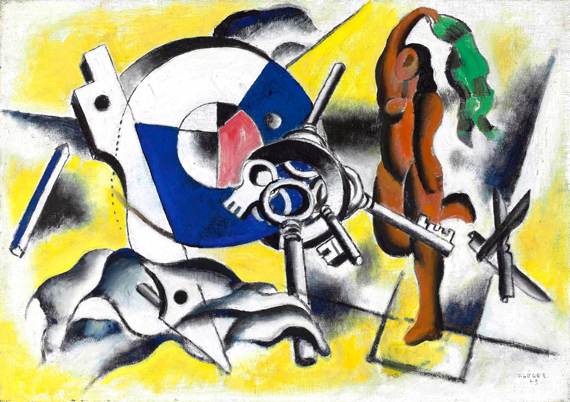 Les clés by Fernand Leger, oil painting reproduction on canvas Les clés by Fernand Leger