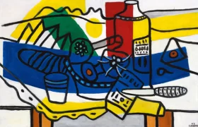 Nature Morte en Bleu by Fernand Leger