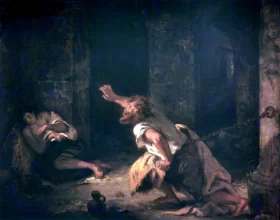 The Prisoner of Chillon by Eugene Delacroix The Prisoner of Chillon by Eugene Delacroix
