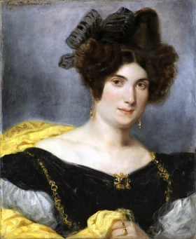 Portrait of Madame François Simon 1829 by Eugene Delacroix