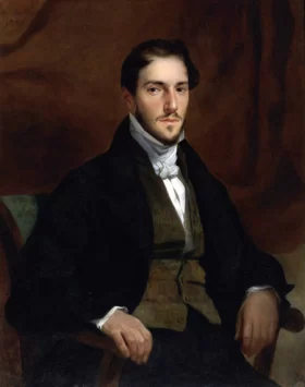 Portrait of Félix Guillemardet by Eugene Delacroix