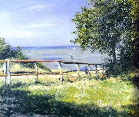 Champ Au Bord De Mer by Gustave Caillebotte Champ Au Bord De Mer by Gustave Caillebotte