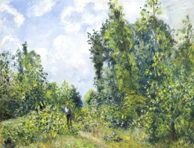 Lisière De Bois 1878 by Gustave Caillebotte Lisière De Bois 1878 by Gustave Caillebotte