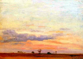 The Briard Plain by Gustave Caillebotte The Briard Plain by Gustave Caillebotte