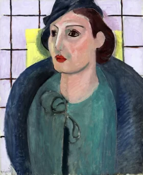 Titine Trovato en robe et chapeau by Henri Matisse Titine Trovato en robe et chapeau by Henri Matisse