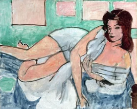 Nu au peignoir by Henri Matisse