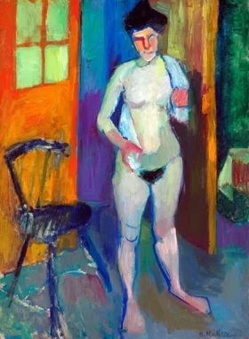Nu à la serviette blanche by Henri Matisse
