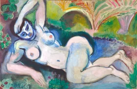 The Blue Nude (Souvenir de Biskra) by Henri Matisse