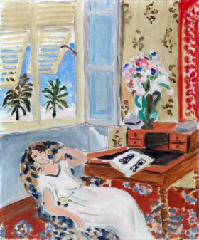 Intérieur à Nice, la sieste by Henri Matisse