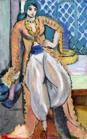 Figure with a Persian Robe by Henri Matisse