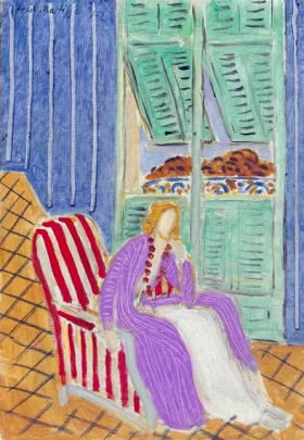 La robe violette by Henri Matisse La robe violette by Henri Matisse