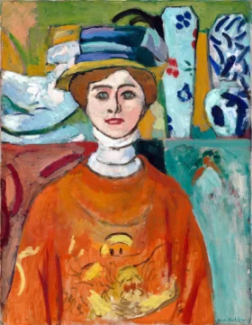 La fille aux yeux verts (The Girl with Green Eyes) by Henri Matisse