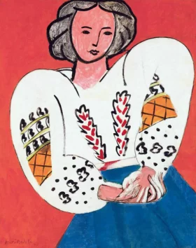 La Blouse roumaine by Henri Matisse La Blouse roumaine by Henri Matisse