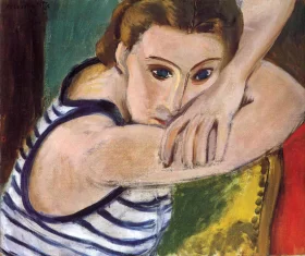 The Blue Eyes by Henri Matisse The Blue Eyes by Henri Matisse