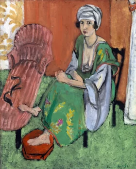 The Green Dress (La Robe verte) by Henri Matisse The Green Dress (La Robe verte) by Henri Matisse
