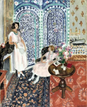 The Moorish Screen by Henri Matisse The Moorish Screen by Henri Matisse