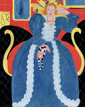 Woman in Blue by Henri Matisse