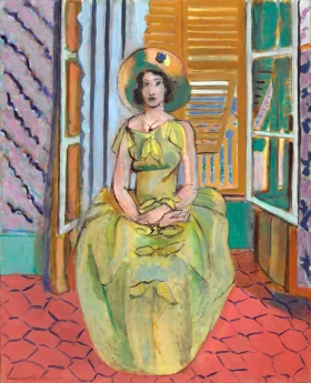 The Yellow Dress by Henri Matisse