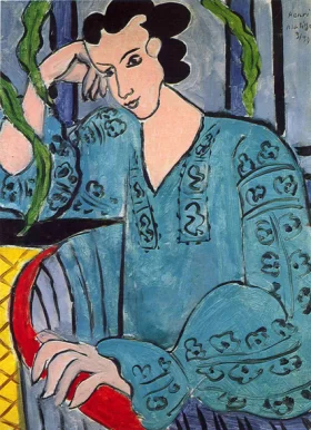 The Romanian Green Blouse by Henri Matisse