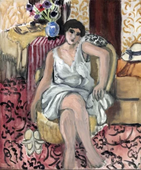 Woman Seated in an Armchair by Henri Matisse Woman Seated in an Armchair by Henri Matisse